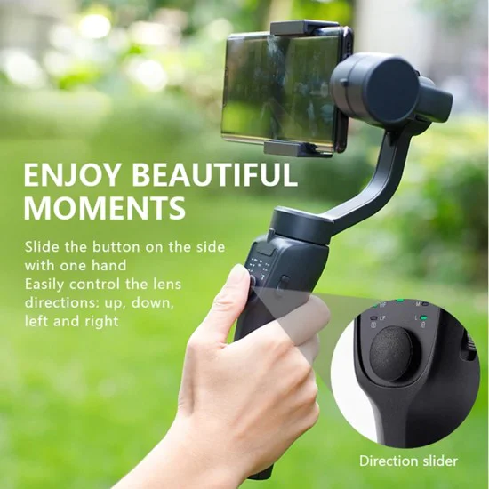 Телефон Gimbal с Inception Sport и контрол на времето - (F8) - черен