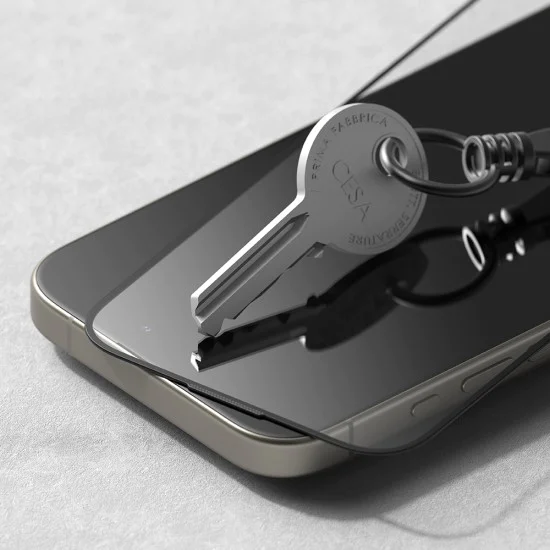 Протектор за iPhone 15 Pro (комплект от 2) - Ringke Easy Slide Tempered Glass - Clear