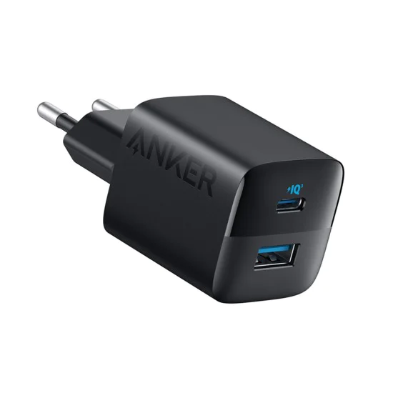 Priza Charger Type-C, USB, Fast Charging, 33W - Anker 323 (A2331G11) - Черен
