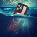 Калъф за iPhone 15 Pro - ShellBox Waterproof IP68 MagSafe Case - черен