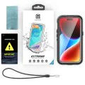 Калъф за iPhone 15 - ShellBox Waterproof IP68 MagSafe Case - черен