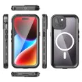 Калъф за iPhone 15 - ShellBox Waterproof IP68 MagSafe Case - черен