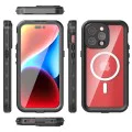Калъф за iPhone 15 Pro Max - ShellBox Waterproof IP68 MagSafe Case - черен