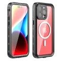 Калъф за iPhone 15 Pro Max - ShellBox Waterproof IP68 MagSafe Case - черен