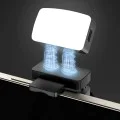Селфи стик Gimbal с дистанционно управление и LED светлина, режим на заспиване, 76 см - (C06) - черен