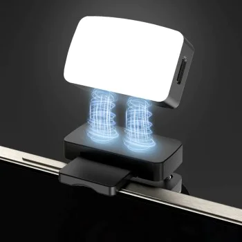 Селфи стик Gimbal с дистанционно управление и LED светлина, режим на заспиване, 76 см - (C06) - черен