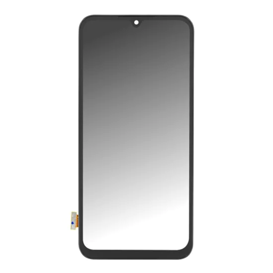 Дисплей с тъчскрийн без рамка (21249) за Samsung Galaxy A41 (SM-A415) - OEM - Черно