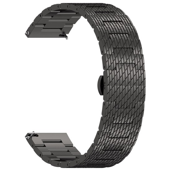 Каишка за Huawei Watch GT 2 (46mm)/GT 2 Pro/GT 3 Pro (46mm)/Ultimate, Xiaomi Watch S1 - Каишка за часовник (W052) - Черен