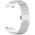 Каишка за Huawei Watch GT 2 (46 мм)/GT 2 Pro/GT 3 Pro (46 мм)/Ultimate, Xiaomi Watch S1 - Каишка за часовник (W052) - Сребрист