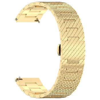 Каишка за Huawei Watch GT 2 (46 мм)/GT 2 Pro/GT 3 Pro (46 мм)/Ultimate, Xiaomi Watch S1 - Каишка за часовник (W052) - Злато