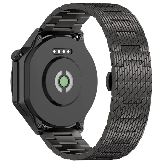 Каишка за Huawei Watch GT 2 (46mm)/GT 2 Pro/GT 3 Pro (46mm)/Ultimate, Xiaomi Watch S1 - Каишка за часовник (W052) - Черен