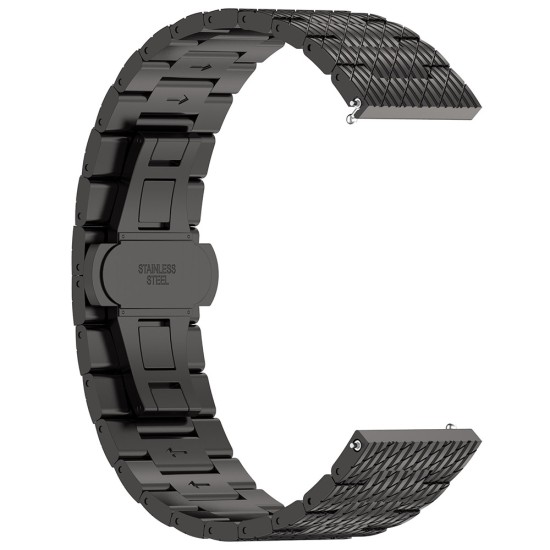 Каишка за Huawei Watch GT 2 (46mm)/GT 2 Pro/GT 3 Pro (46mm)/Ultimate, Xiaomi Watch S1 - Каишка за часовник (W052) - Черен