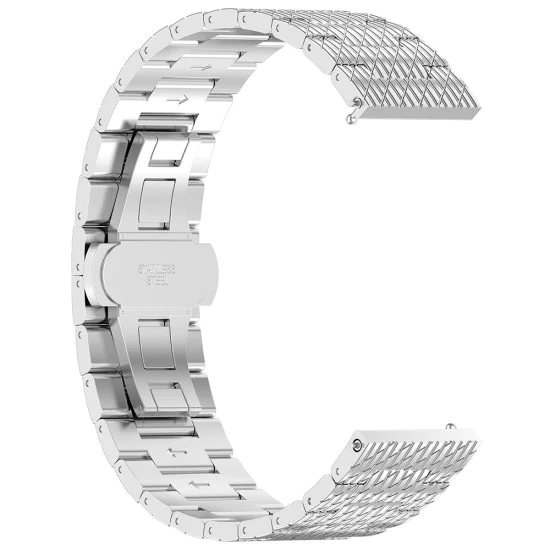 Каишка за Huawei Watch GT 2 (46 мм)/GT 2 Pro/GT 3 Pro (46 мм)/Ultimate, Xiaomi Watch S1 - Каишка за часовник (W052) - Сребрист