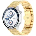 Каишка за Huawei Watch GT 2 (46 мм)/GT 2 Pro/GT 3 Pro (46 мм)/Ultimate, Xiaomi Watch S1 - Каишка за часовник (W052) - Злато