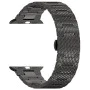Каишка за Apple Watch 1/2/3/3/4/4/5/5/6/6/7/8/7/8/9/10/10/SE/SE 2 (38/40/41/42 mm ) - Каишка за часовник (W052) - Черна