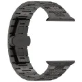 Каишка за Apple Watch 1/2/3/3/4/4/5/5/6/6/7/8/7/8/9/10/10/SE/SE 2 (38/40/41/42 mm ) - Каишка за часовник (W052) - Черна