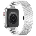 Каишка за Apple Watch 1/2/3/3/4/4/5/5/6/6/7/8/7/8/9/10/10/SE/SE 2 (38/40/41/42 mm ) - Каишка за часовник (W052) - Сребро