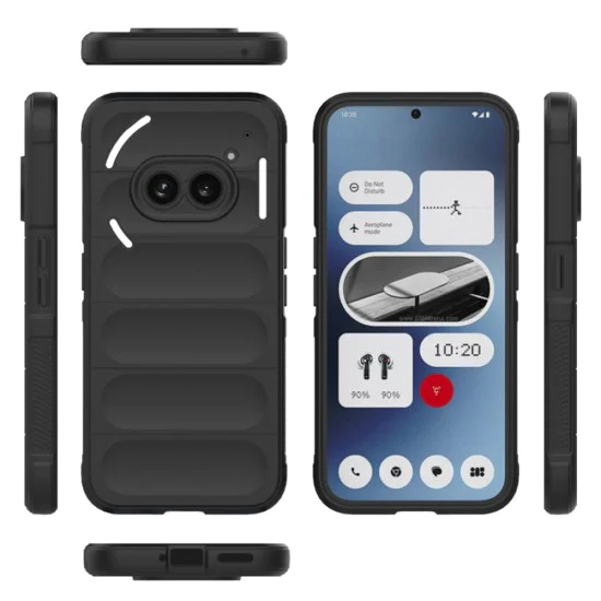 Kалъф за Nothing Phone (2a) / (2a) Plus - Magic Shield - Черен