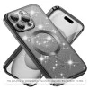 Калъф за Samsung Galaxy A15 4G / A15 5G - Luxury Glitter MagSafe - Черен