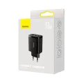 3xUSB, 17W - Baseus (CCXJ020101) - Черен