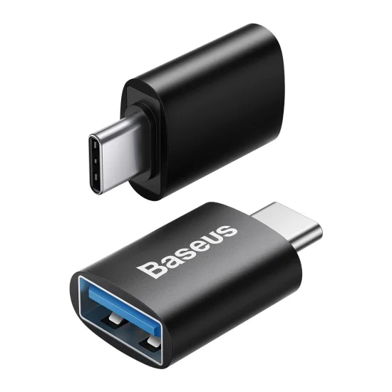 Адаптер OTG Type-C към USB 3.1 - Baseus Ingenuity Series (ZJJJQ000001) - черен