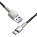 Кабел за данни USB към Type-C 66W 66W, 2m - Baseus Cafule (CAKF000201) - черен