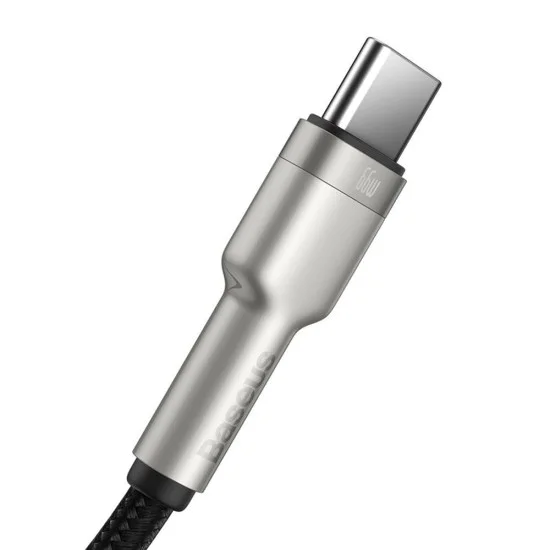 Кабел за данни USB към Type-C 66W 66W, 2m - Baseus Cafule (CAKF000201) - черен
