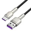 Кабел за данни USB към Type-C 66W 66W, 2m - Baseus Cafule (CAKF000201) - черен