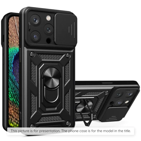 Калъф за Samsung Galaxy A16 4G / A16 5G - CamShield Series - черен