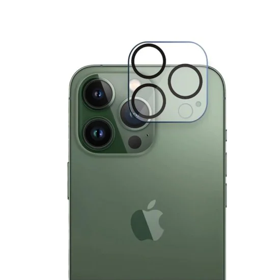 Протектор за iPhone 13 Pro / iPhone 13 Pro Max - Lito S+ Camera Glass Protector - Черен/Прозрачен