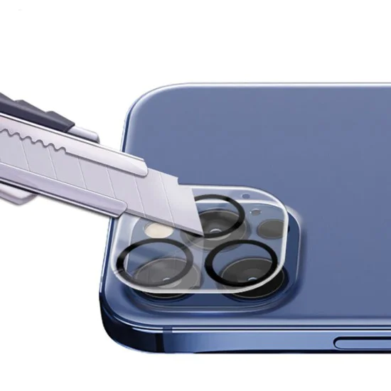 Протектор за iPhone 13 Pro / iPhone 13 Pro Max - Lito S+ Camera Glass Protector - Черен/Прозрачен