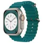 Каишка за Apple Watch 1/2/3/3/4/4/5/5/5/6/6/7/8/7/8/9/10/SE/SE/SE 2/Ultra/Ultra 2 ( 42/44/45/46/49 mm) - Каишка за часовник (W038) - Office Green