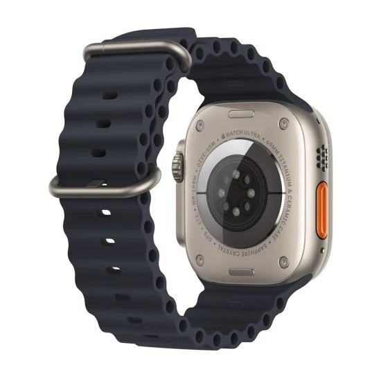 Каишка за Apple Watch 1/2/3/3/4/4/5/5/5/6/6/7/8/7/8/9/10/SE/SE/SE 2/Ultra/Ultra 2 ( 42/44/45/46/49 mm) - Каишка за часовник (W038) - Office Green