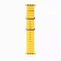 Каишка за часовник за Apple Watch 1/2/3/3/4/4/5/5/5/6/6/7/8/7/8/9/10/SE/SE/SE 2/Ultra/Ultra 2 (42/44/45/46/49 мм) - Каишка за часовник (W038) - Жълт