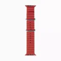 Каишка за Apple Watch 1/2/3/3/4/4/5/5/5/6/6/7/8/7/8/9/10/SE/SE/SE 2/Ultra/Ultra 2 ( 42/44/45/46/49 мм) - Каишка за часовник (W038) - Червено вино