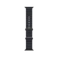 Каишка за часовник за Apple Watch 1/2/3/3/4/4/5/5/5/6/6/7/8/7/8/9/10/SE/SE/SE 2/Ultra/Ultra 2 (42/44/45/46/49 мм) - Каишка за часовник (W038) - Тъмно син