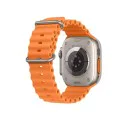 Каишка за Apple Watch 1/2/3/3/4/4/5/5/6/6/7/8/7/8/9/10/10/SE/SE 2 (38/40/41/42 mm ) - Каишка за часовник (W038) - Оранжево