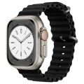Каишка за Apple Watch 1/2/3/3/4/4/5/5/6/6/7/8/7/8/9/10/10/SE/SE 2 (38/40/41/42 mm ) - Каишка за часовник (W038) - Черна