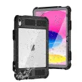 Калъф за iPad 10 (2022) 10.9 - ShellBox Waterproof IP68 - Черен