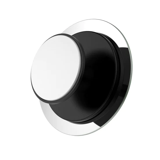 Baseus - (2 пакета) Огледало за кола в мъртвата точка (ACMDJ-01) - Пълна видимост, кръгла форма с 3M лепило - черно