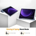Калъф за Samsung Galaxy Tab S9 / S9 FE / S10 FE - Flex Trifold - Лилав
