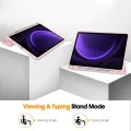Калъф за Samsung Galaxy Tab S9 / S9 FE / S10 FE - Flex Trifold - Розов