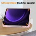 Калъф за Samsung Galaxy Tab S9 / S9 FE / S10 FE - Flex Trifold - Розов