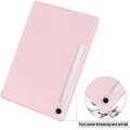 Калъф за Samsung Galaxy Tab S9 / S9 FE / S10 FE - Flex Trifold - Розов