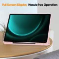 Калъф за Samsung Galaxy Tab S9 Plus / S10 Plus / S9 FE Plus / S10 FE Plus - Flex Trifold - Розов
