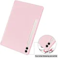 Калъф за Samsung Galaxy Tab S9 Plus / S10 Plus / S9 FE Plus / S10 FE Plus - Flex Trifold - Розов