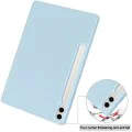 Калъф за Samsung Galaxy Tab S9 FE Plus / S10 FE Plus - Flex Trifold - Sky Blue