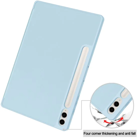 Калъф за Samsung Galaxy Tab S9 FE Plus / S10 FE Plus - Flex Trifold - Sky Blue