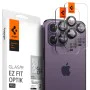 Протектор за камера за iPhone 14 Pro / iPhone 14 Pro Max (комплект 2) - Spigen Glas.tR Optik EZ Fit Pro - Черен