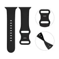 Каишка за часовник за Apple Watch 1/2/3/3/4/4/5/5/5/6/6/7/8/7/8/9/10/SE/SE/SE 2/Ultra/Ultra 2 (42/44/45/46/49 мм) - Каишка за часовник (W031) - Тъмно лилаво